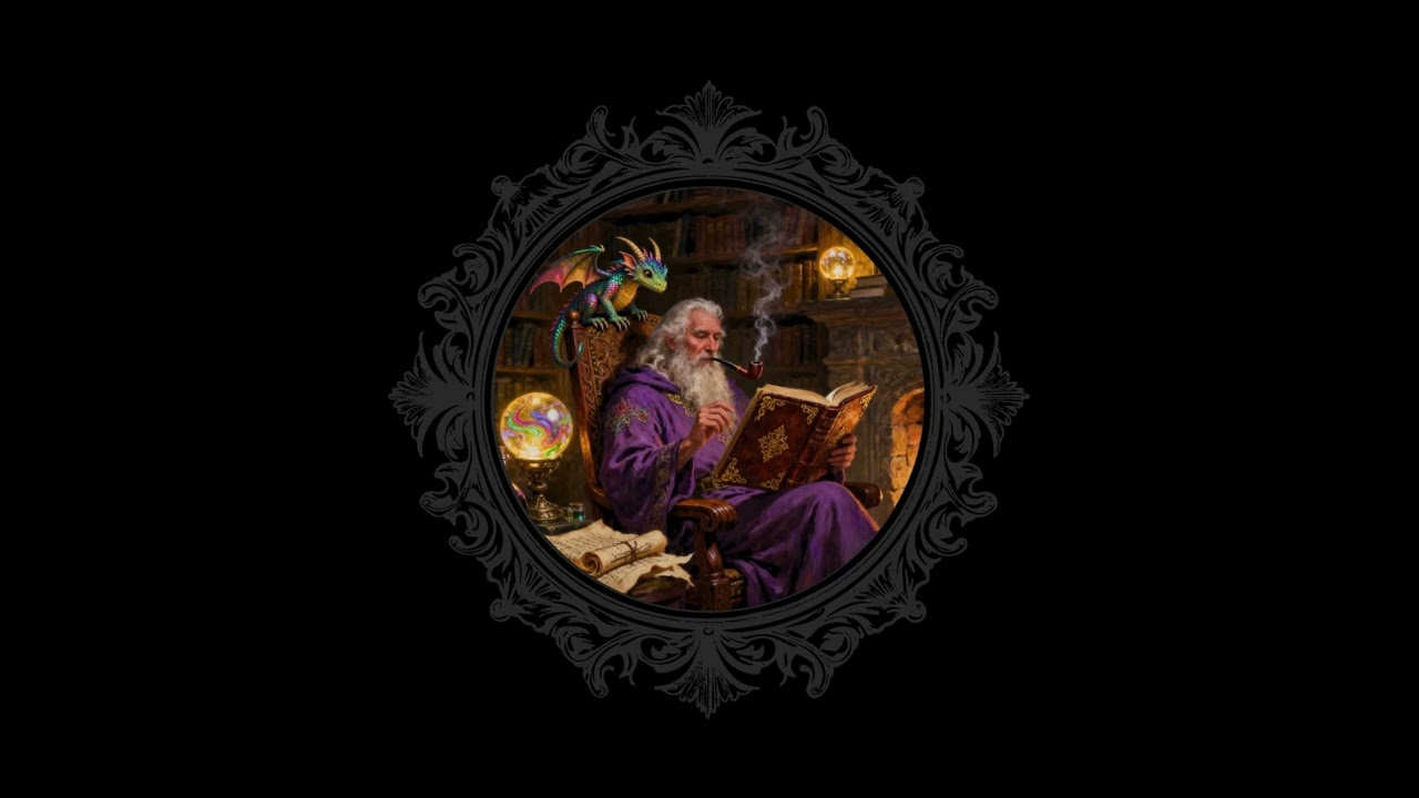 The Old Wizard’s Secret Book | A Dark Magical Story from Enchanted Library | Mysterious Fantasy Tale