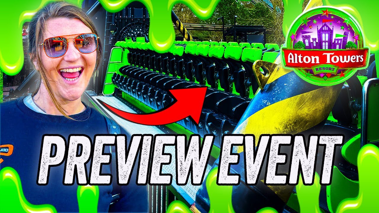 Our FIRST RIDE TOXICATOR Alton Towers 2025! ☣️🎢