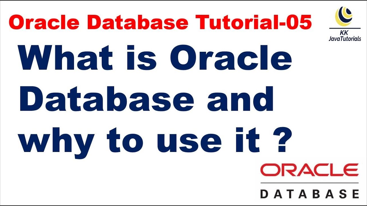 Что такое Oracle Database и зачем ее использовать? || Учебное пособие по Oracle Database