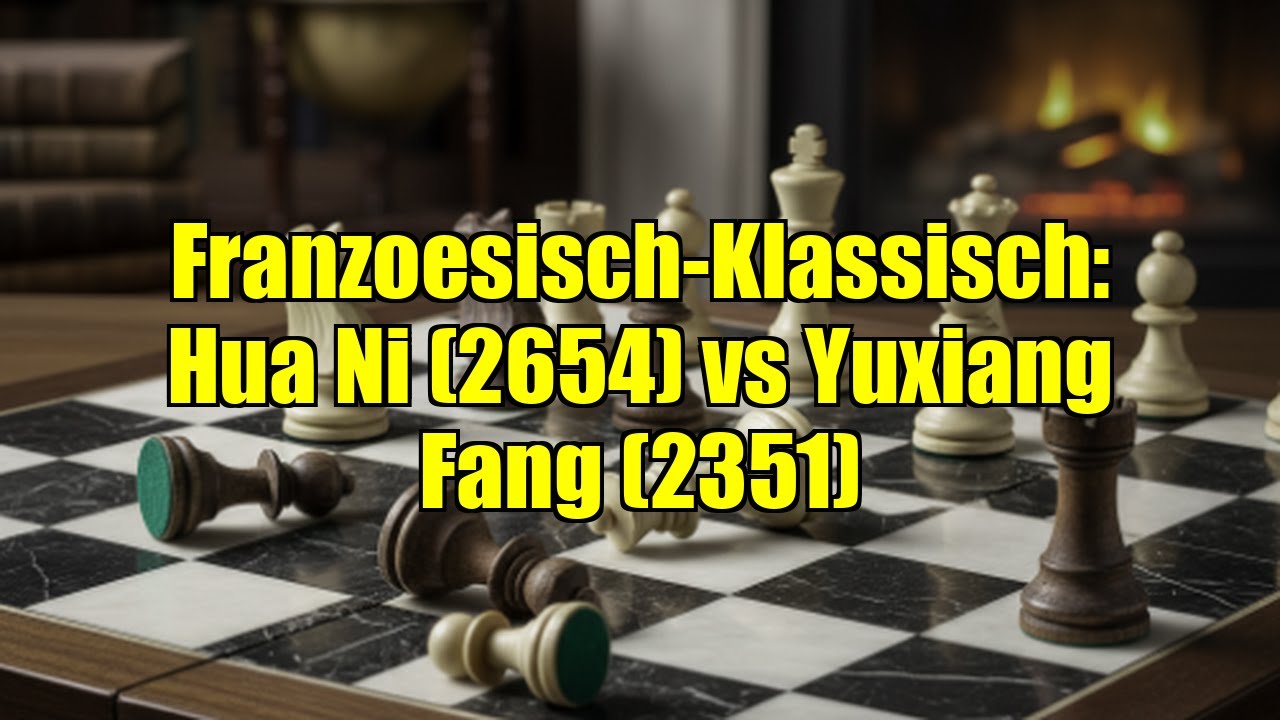 Franzoesisch-Klassisch: Hua Ni (2654) vs Yuxiang Fang (2351)
