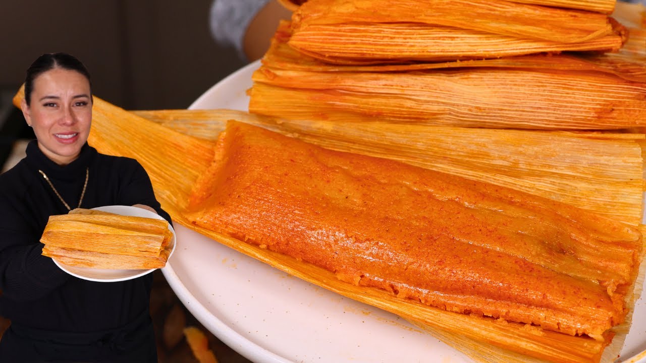 ⚠️Antes de Hacer Tamales mira este Video 👀Tamales Rojos de Puerco.
