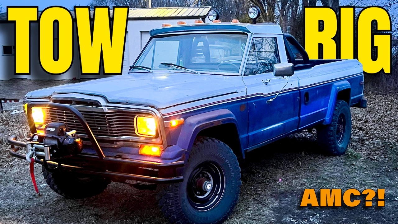 LET'S MAKE A TOW RIG OUT OF THE JEEP PICKUP!