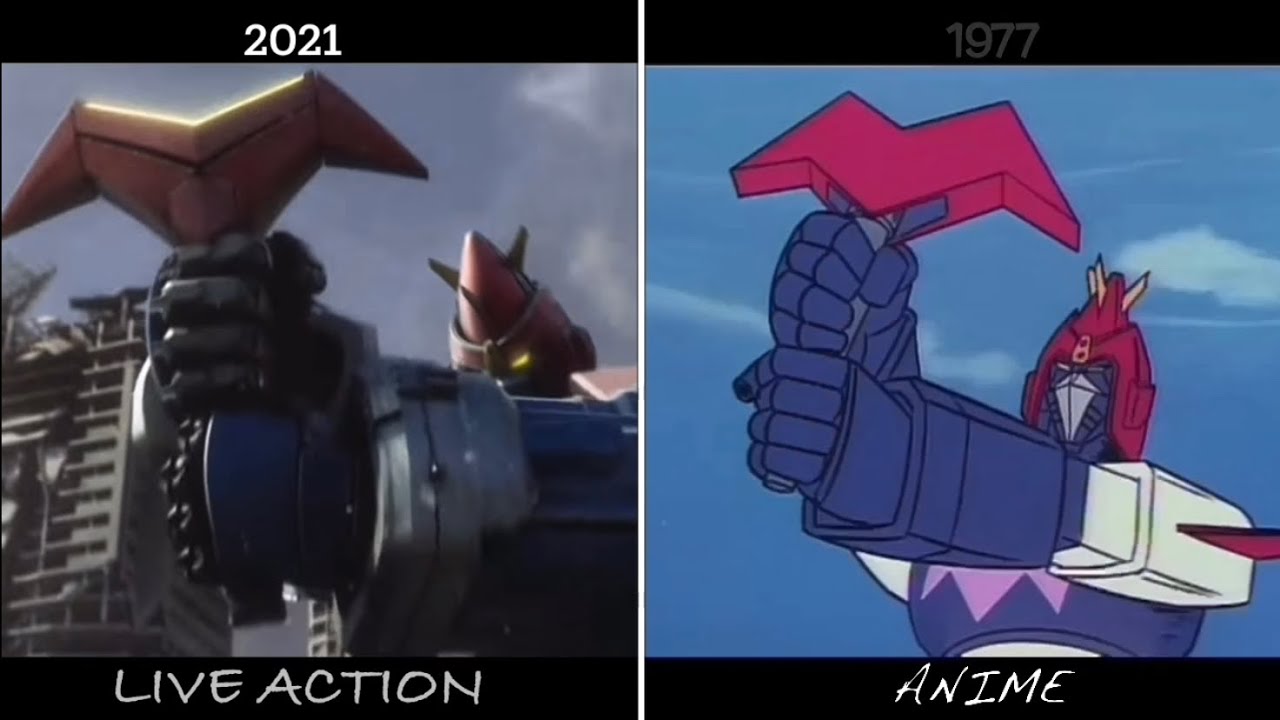 Voltes V: Legacy teaser 2021/1977 split screen Let’s volt in!