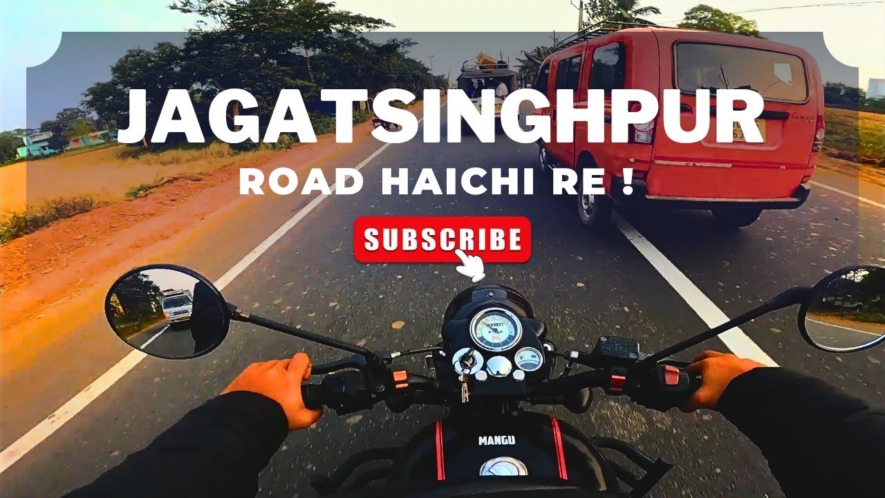 Jagatsinghpur Road Update 🛣️ | New Road Ride Experience