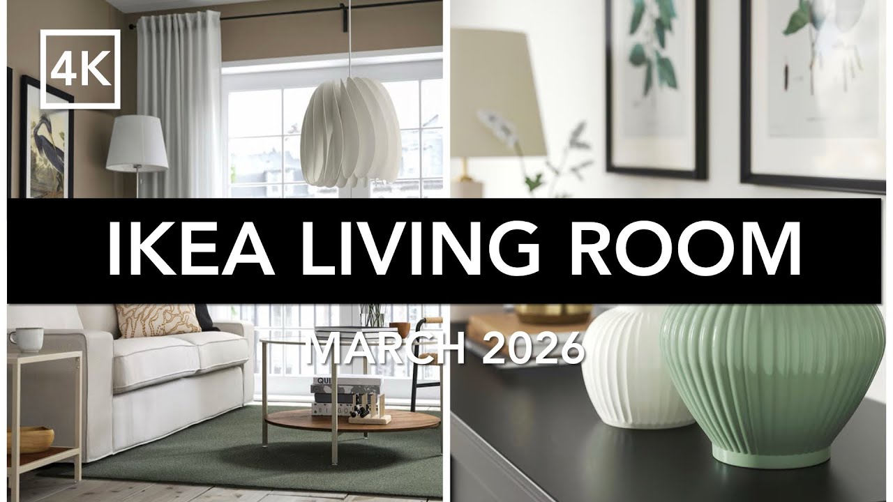 IKEA March 2026 Shopping Tour | Living Room, Home Decor and Lighting | Shop With Me