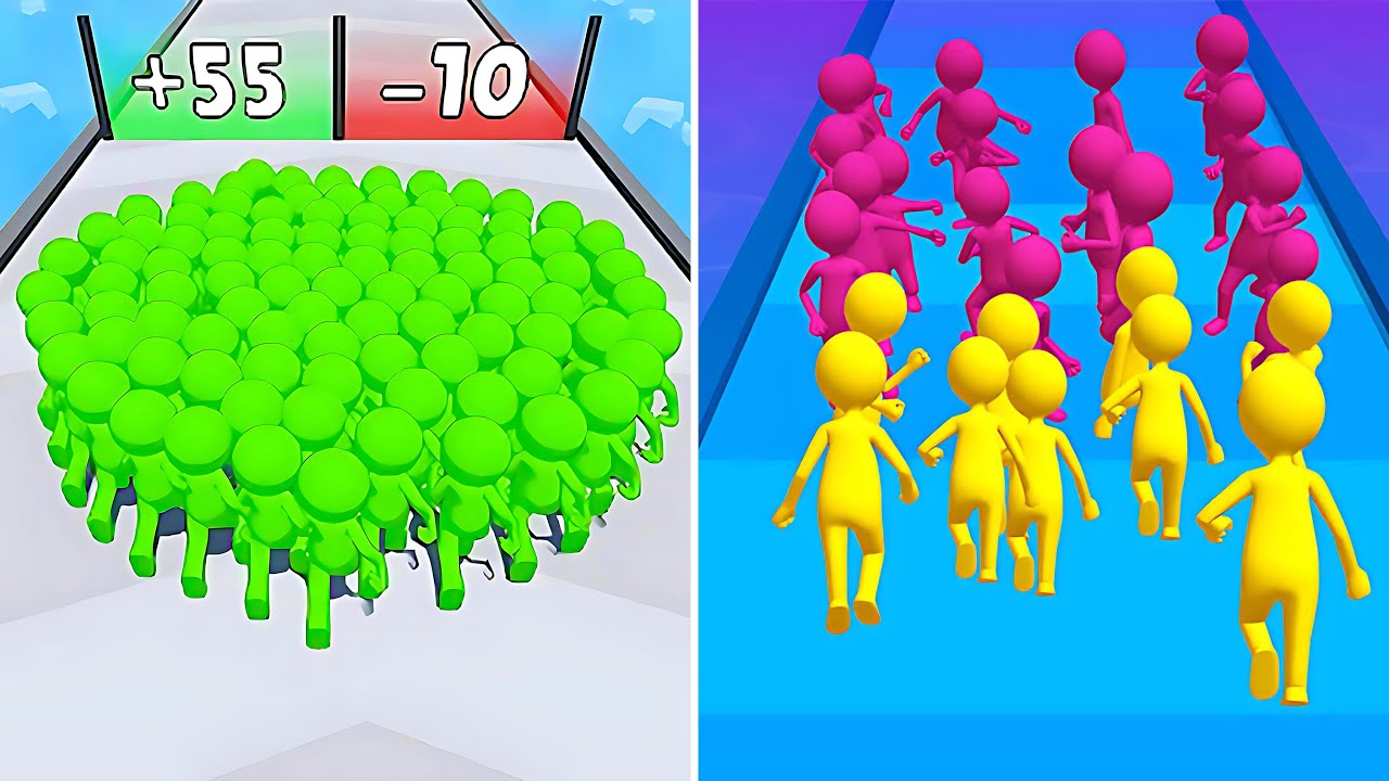 Count Run Masters Stickman Vs Join Clash 3D🍎🍎🍎Walkthrough Android IOS Mobile Gameplay HE11