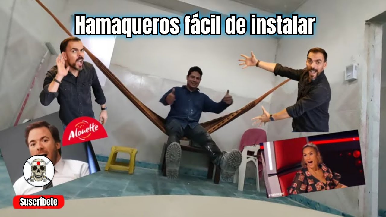 cómo colocar Hamaquero de embutir en block hazlo tu mismo 😃
