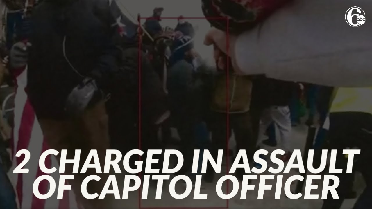 2 charged in assault of U.S. Capitol Police officer Brian Sicknick, who died after riot