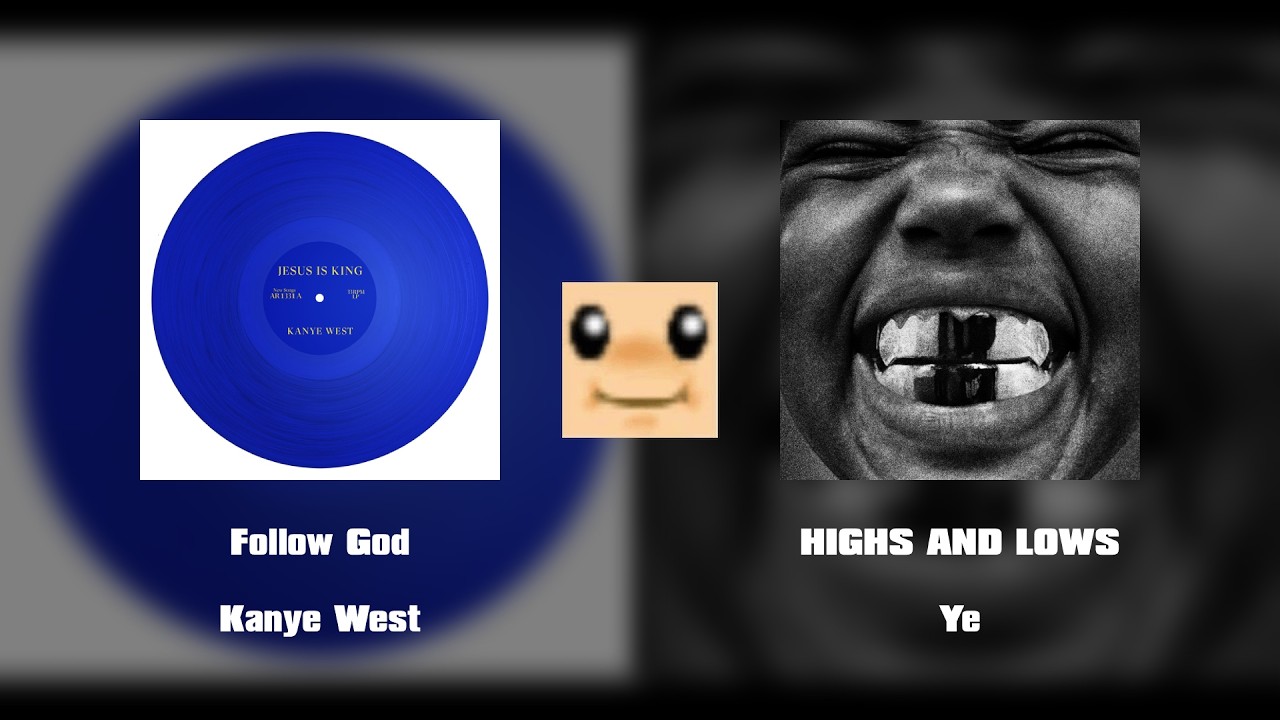 Kanye West - Follow God but the beat is HIGHS AND LOWS