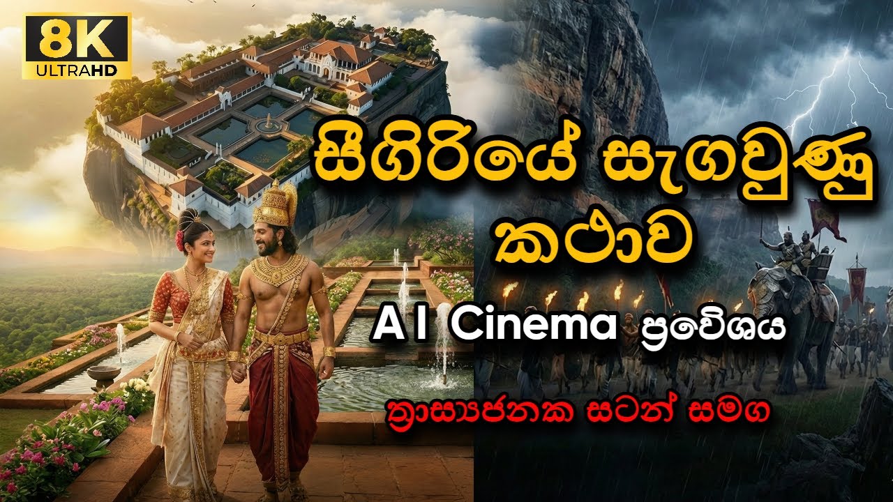 සීගිරියේ සැඟවුණු කතාව - AI තාක්ෂණයෙන් [ 2026 ] ත්‍රාස්‍යජනක සටන් ඇතුලත්