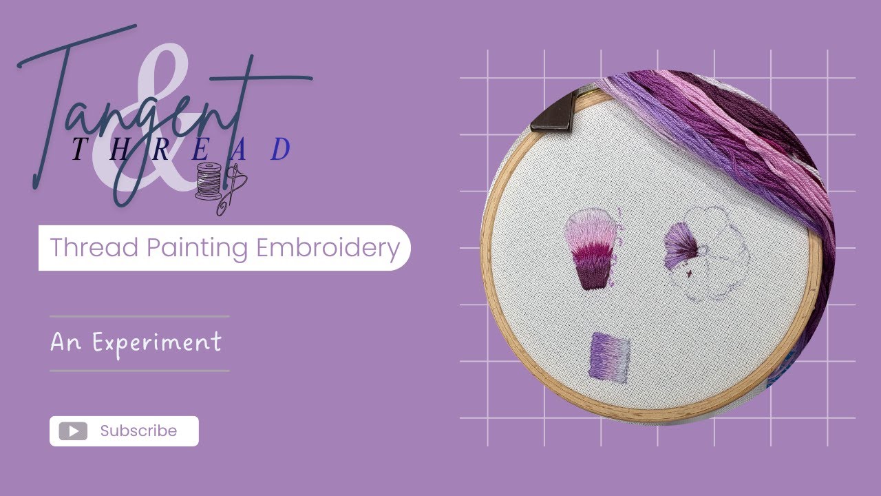 Thread Painting: An Emrboidery Experiment