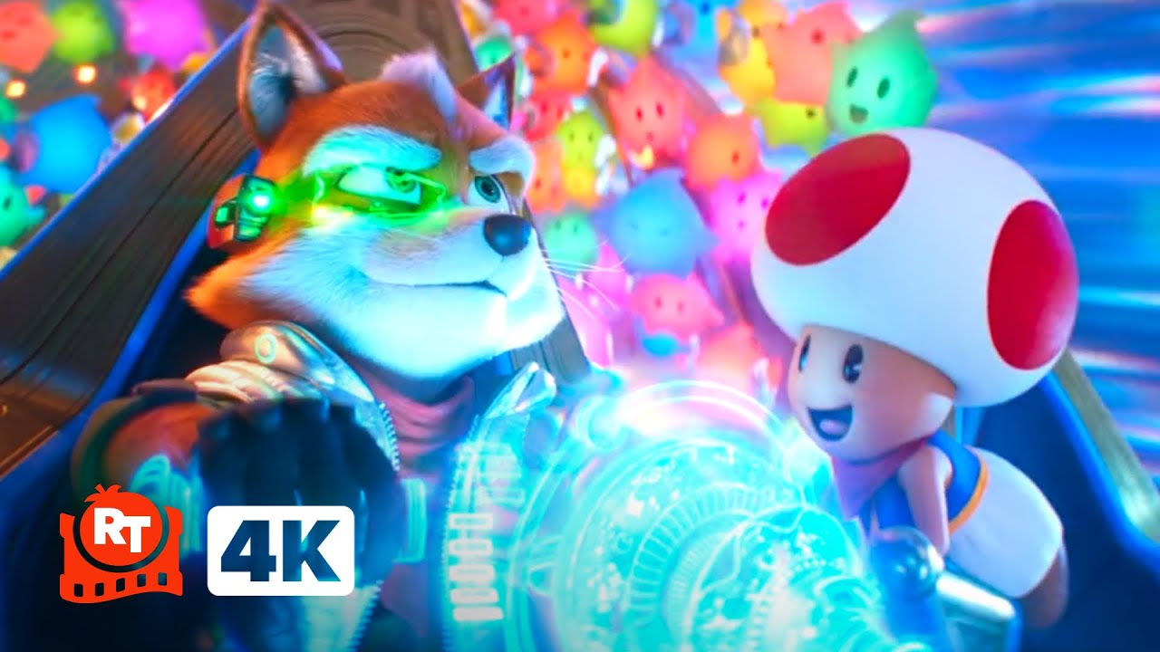 The Super Mario Galaxy Movie (2026) 4K - Do a Barrel Roll! (9/11) | Movieclips