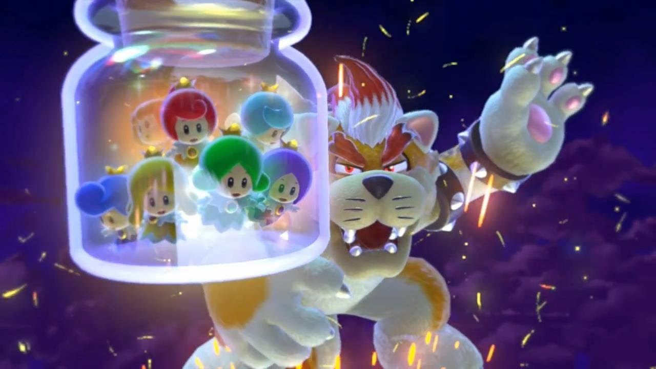 Super Mario 3D World Final Battle + Ending Credits [WII U]