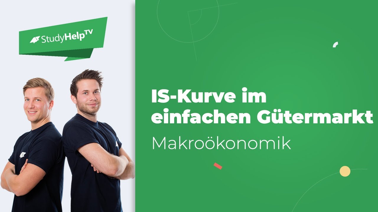 IS – Kurven – Herleitung im einfachen Gütermarktmodell |StudyHelp