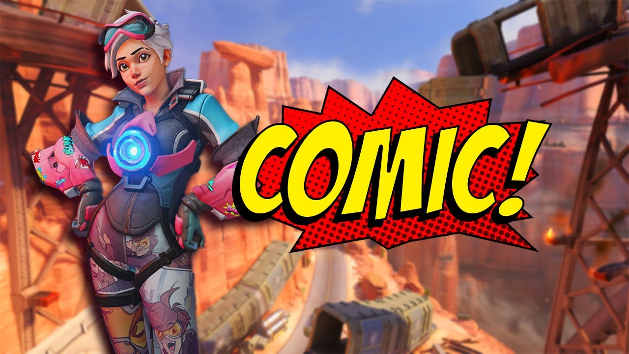 Comic - Overwatch Tracer Montage
