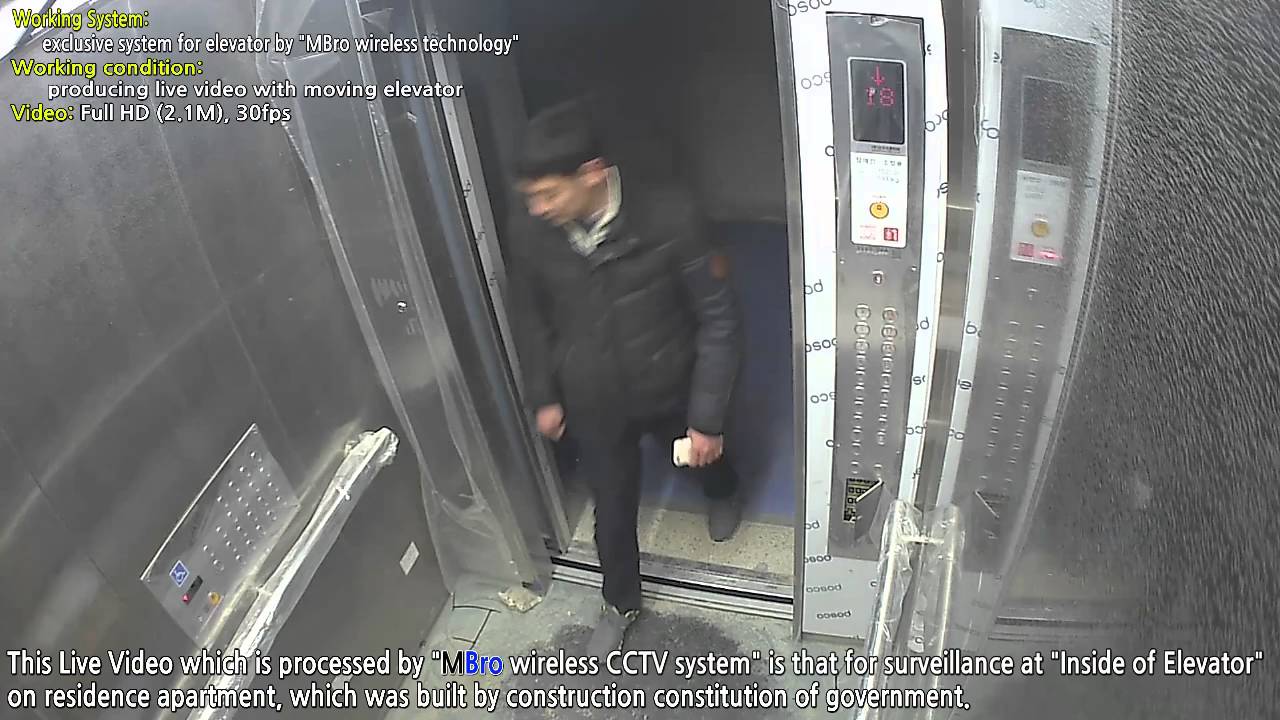 Elevator Wireless CCTV
