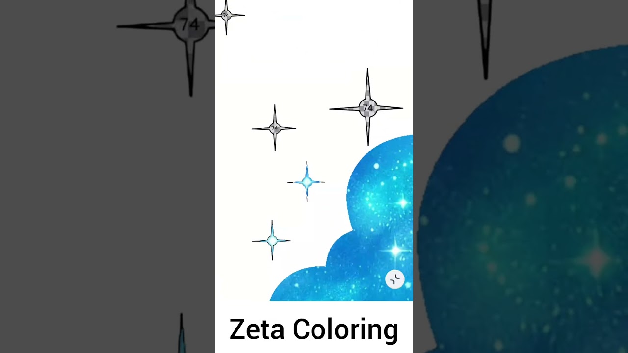 Digital mandala colouring viral video | Zeta Coloring pages 
