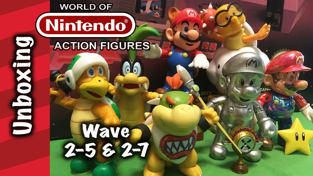 WoN, Iggy Koopa! Lakitu! Hammer Bro! Racoon, Star & Metal Mario Unboxing!
