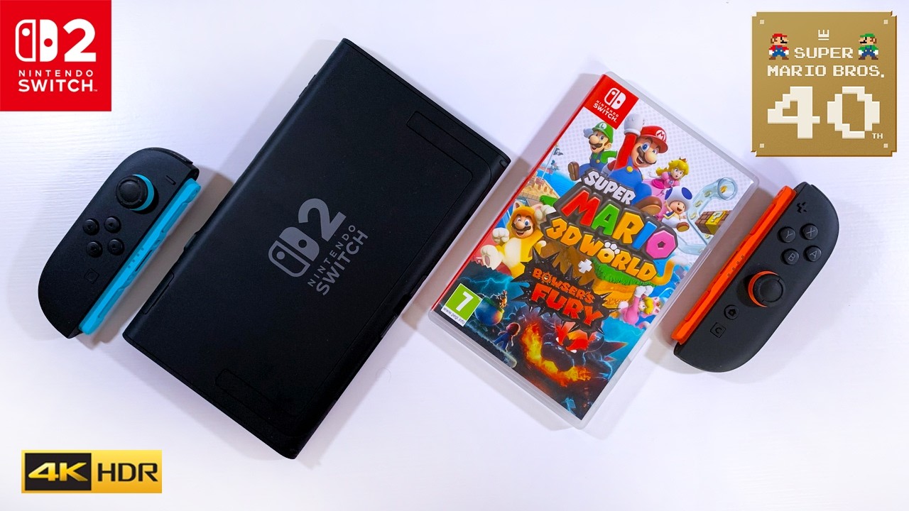 Super Mario 3D World Cozy Gaming on Nintendo Switch 2