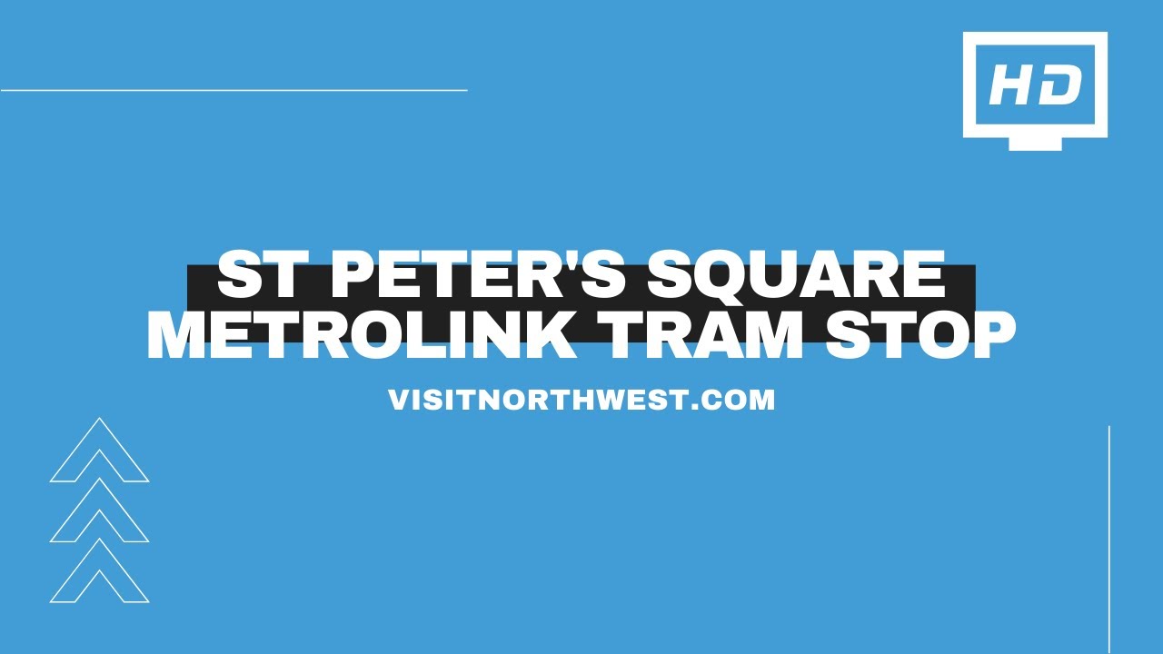 St Peter's Square Metrolink Tram Stop, St Peter's Square, Manchester