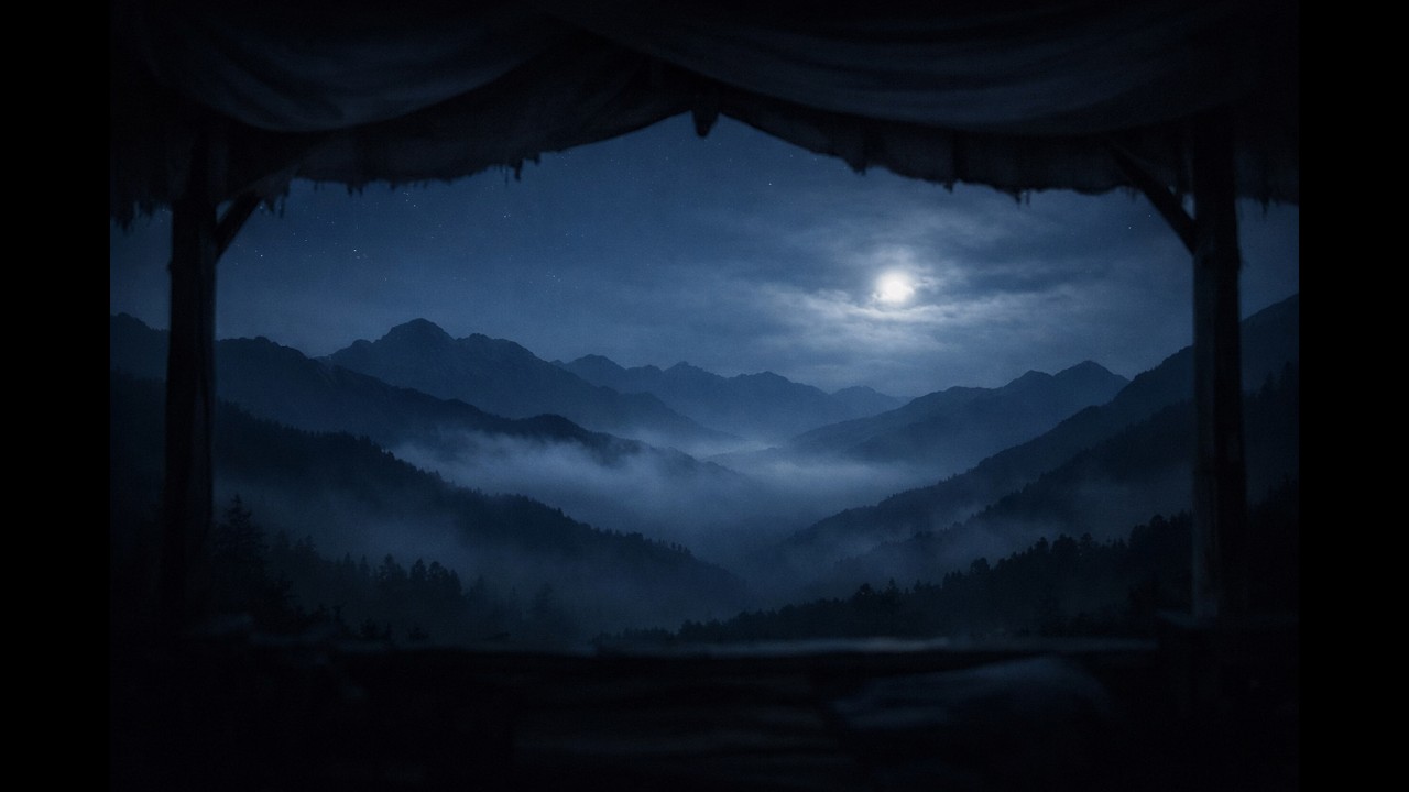 Mountain Night Canopy | Calm Sleep Ambience