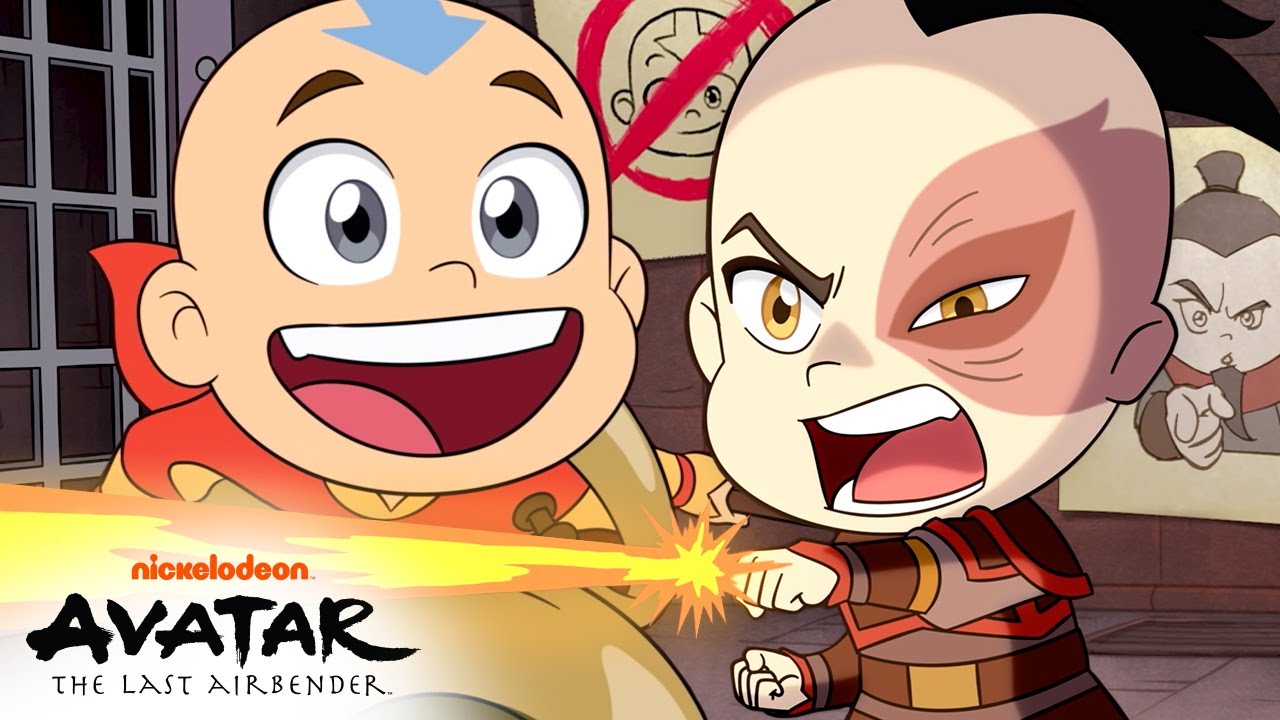Avatar: Chibi Minis - Aang's Fiery Escape! 🔥 | Avatar: The Last Airbender