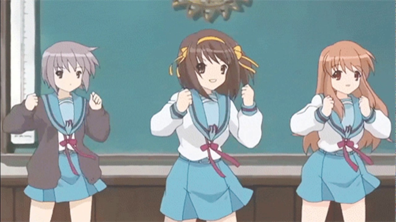 Haruhi Suzumiya AMV Ghostbusters