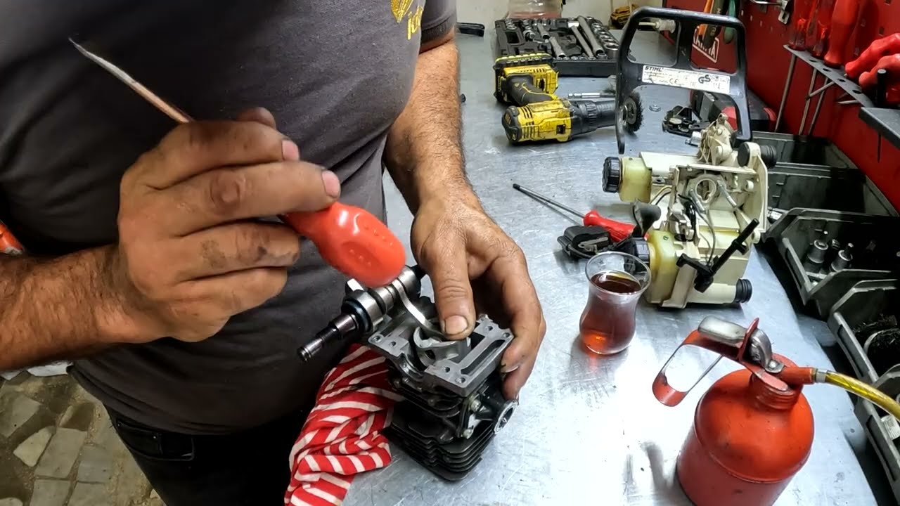 Fransadan gelen Stihl Ms 180motorlu Testere çalışmıyor