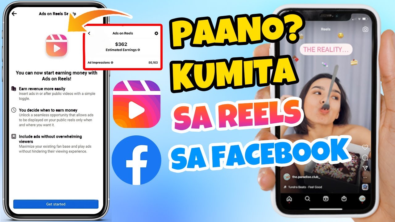 PAANO KUMITA SA FACEBOOK REELS (2023)
