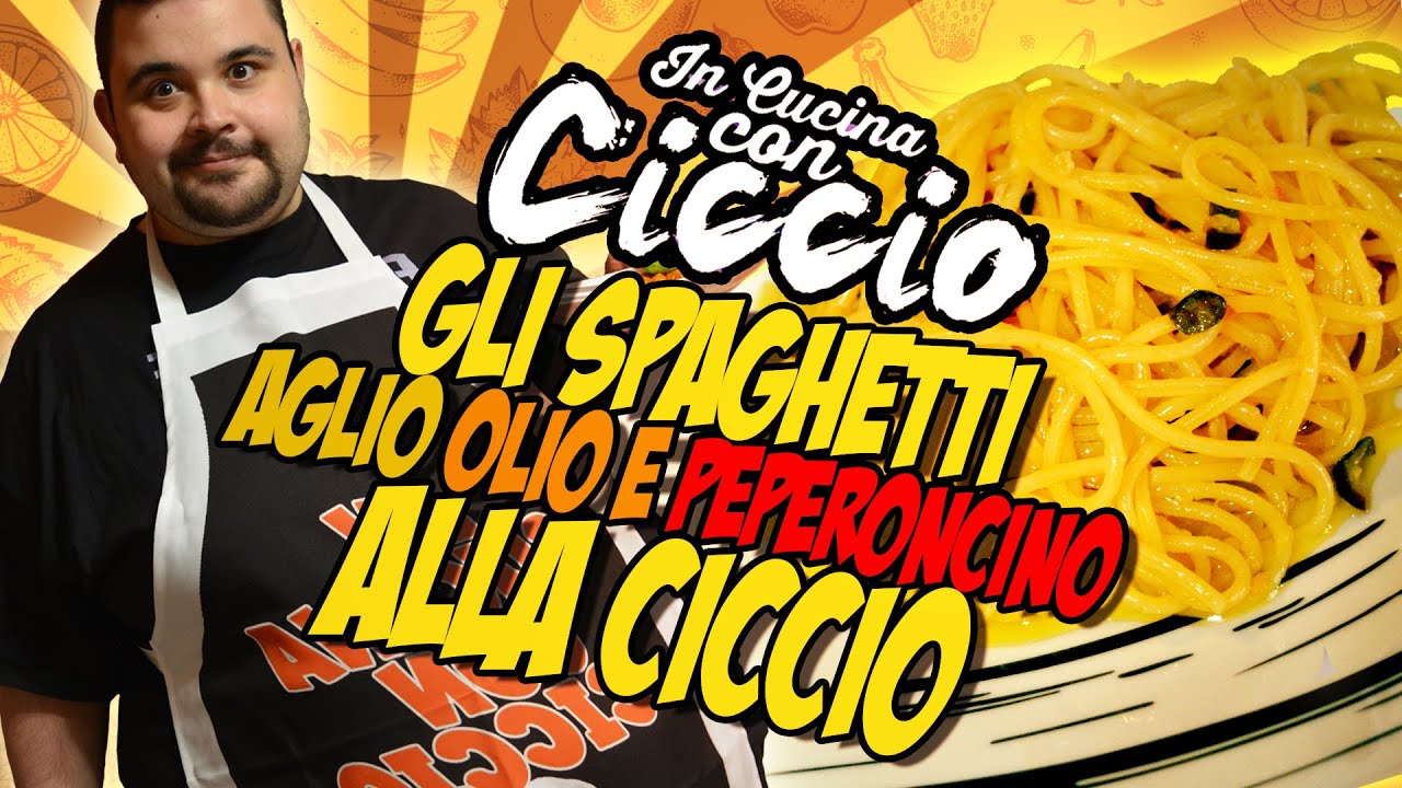 in Cucina Con Ciccio: Gli Spaghetti aglio,olio e Peperoncino!
