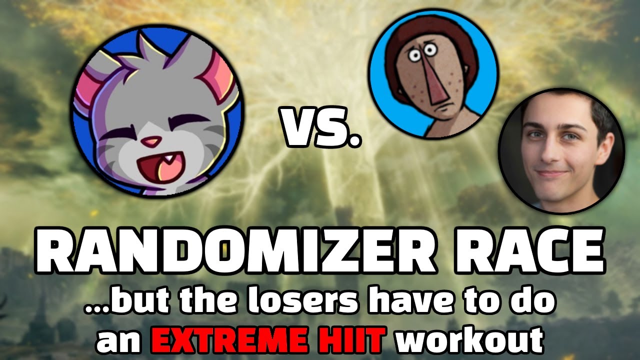 I challenged my friends to an Elden Ring RANDOMIZER RACE with extreme consequences...