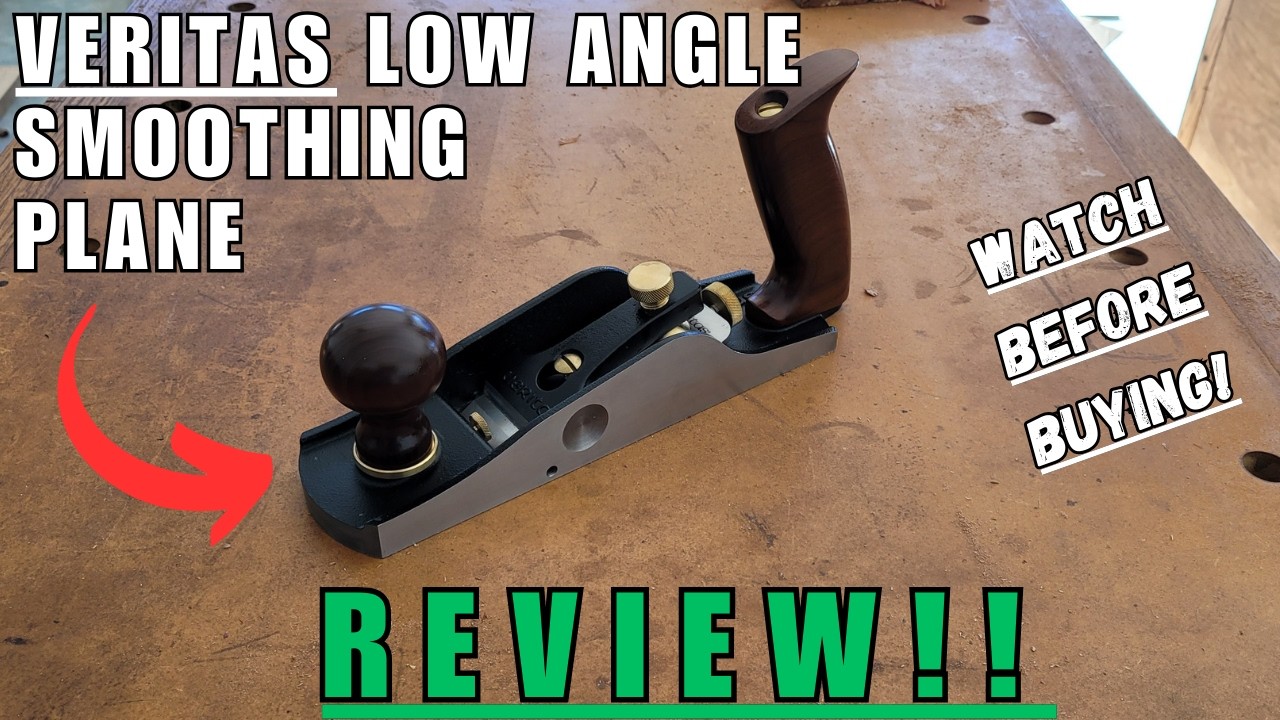 Is This Worth the Money?? My Honest Review of the Veritas Low Angle Smoothing Plane!!