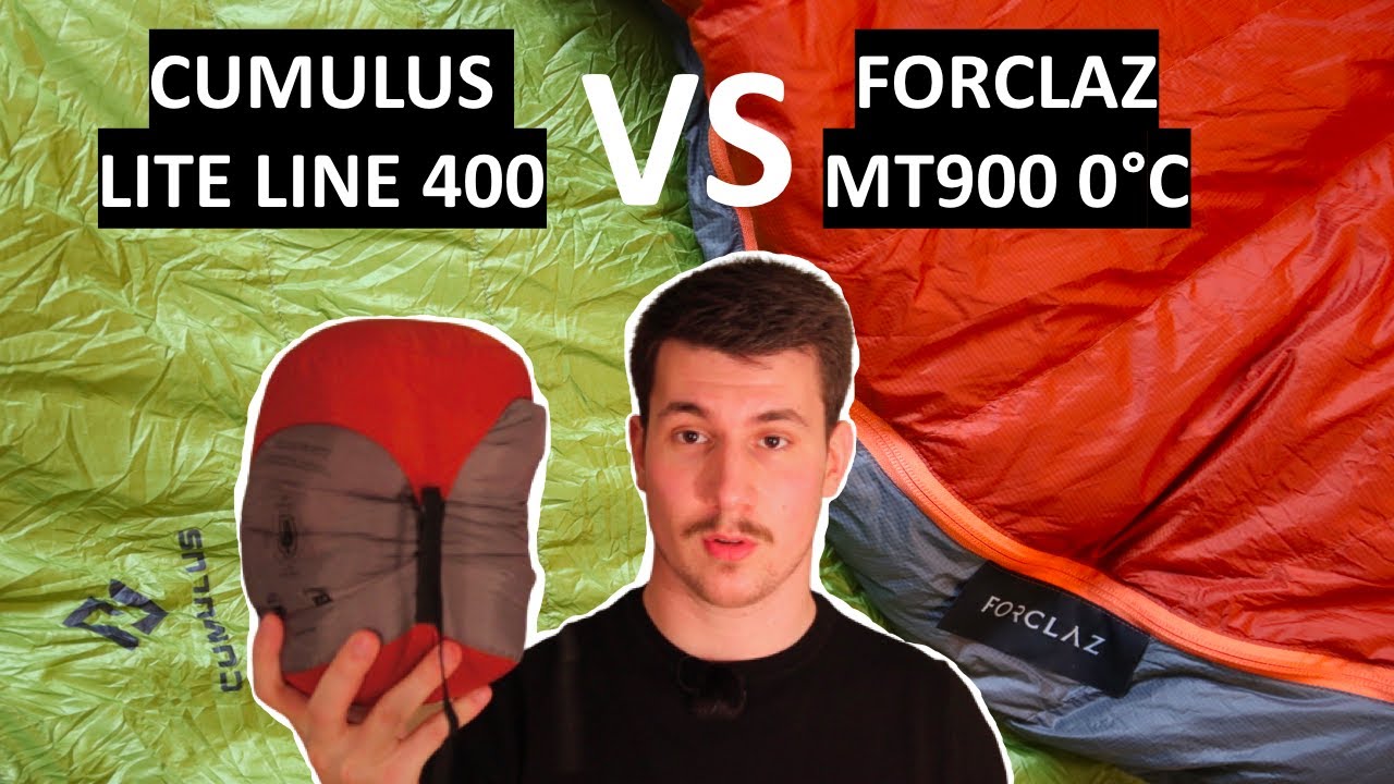 Sac de couchage de TREK / Forclaz MT900 0&deg;C VS Cumulus LITE LINE 400