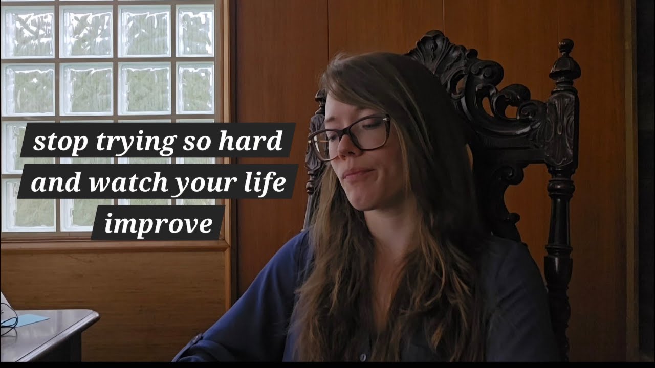 take action, don't impose importance (disconnect from outcomes)