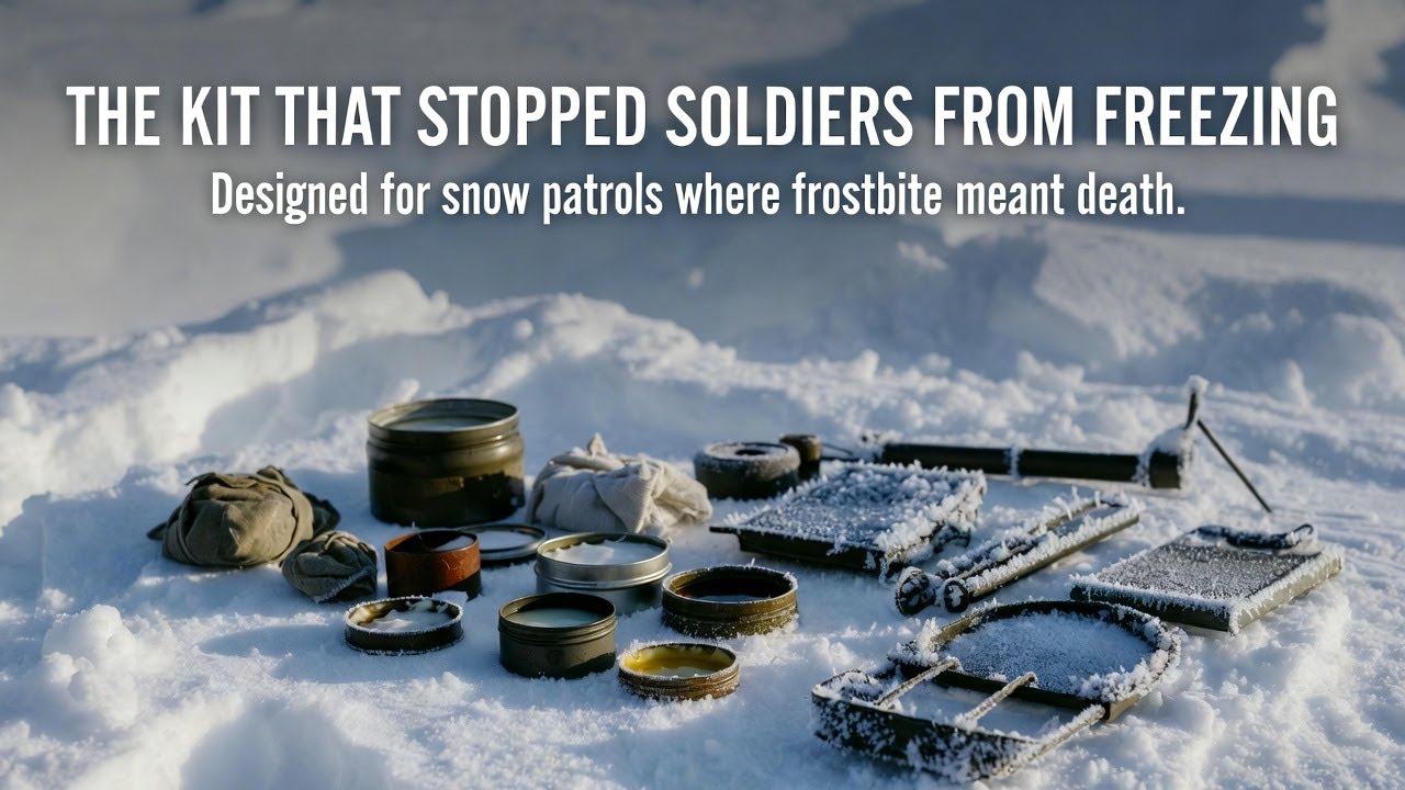 Inside the WWII Anti Freezing Kit for Snow Patrols