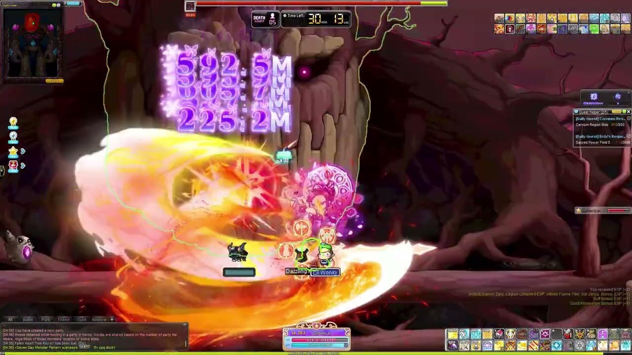 MapleStory (GMS) - Hero 6th job skill 