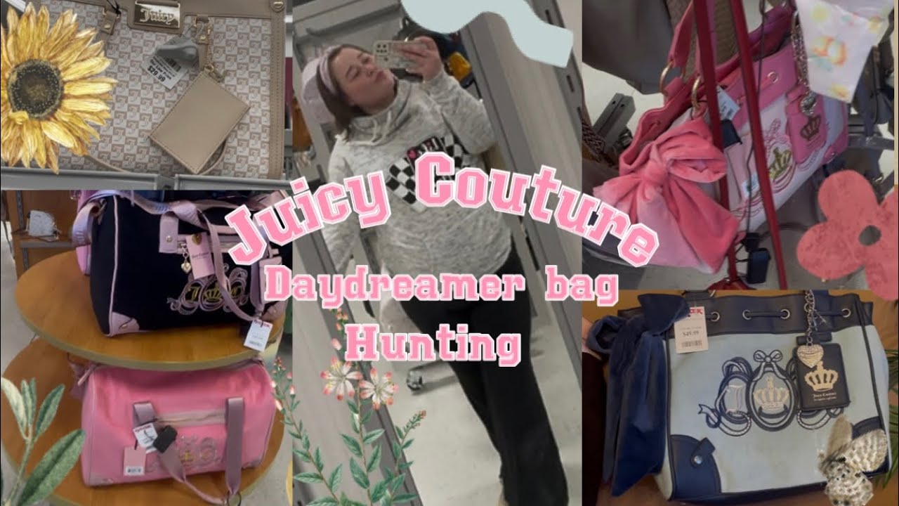 Juicy couture daydreamer bag hunting | come shopping with me | TJ Maxx | Burlington | marshalls ￼