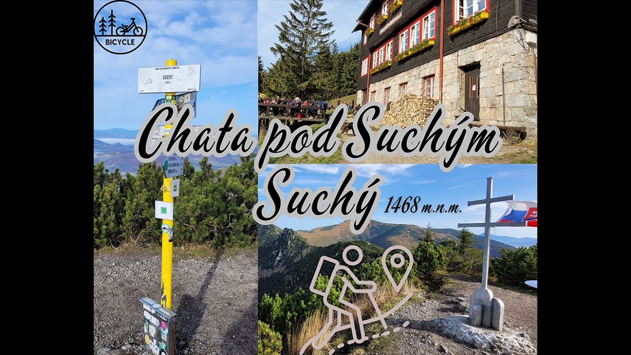 Suchý 1468 m.n.m. Malá Fatra, Chata pod Suchým