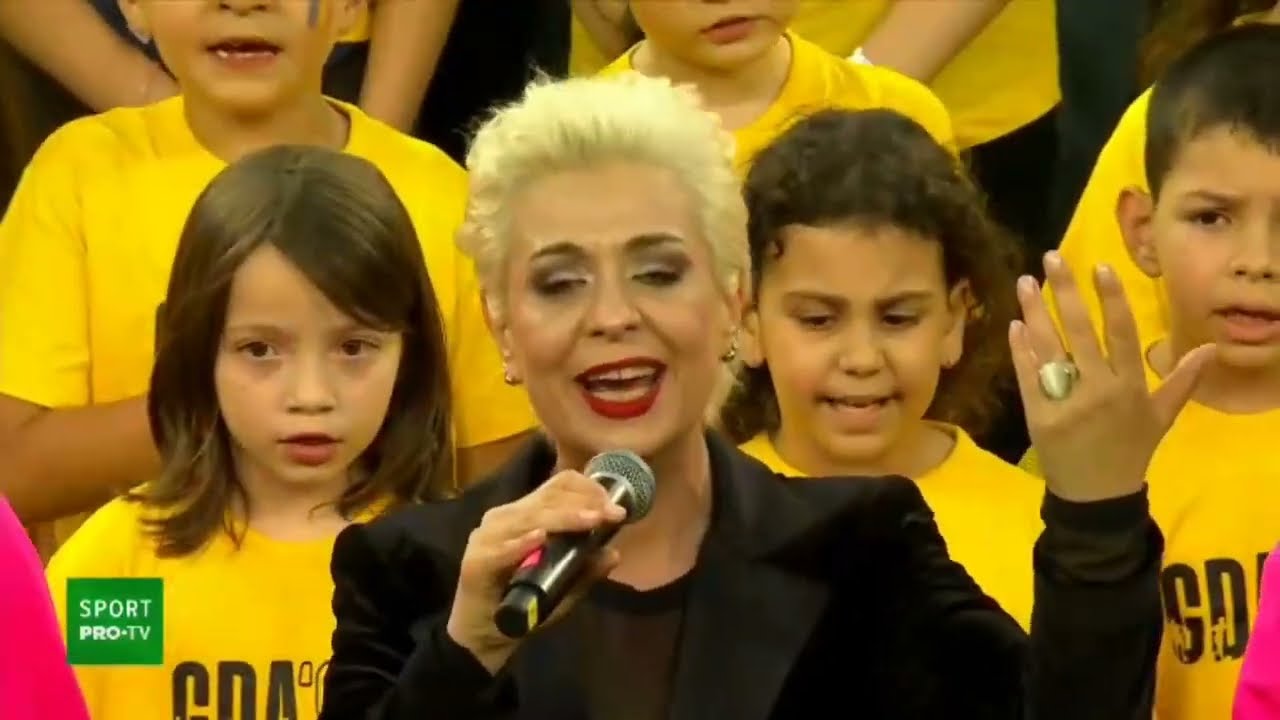 Monica Anghel - Imnul României, 