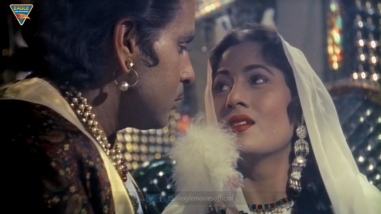 Jab Raat Hai Aisi Matwali Video Song || Lata Mangeshkar,  Madhubala ||  Mughal-E-Azam Movie Songs