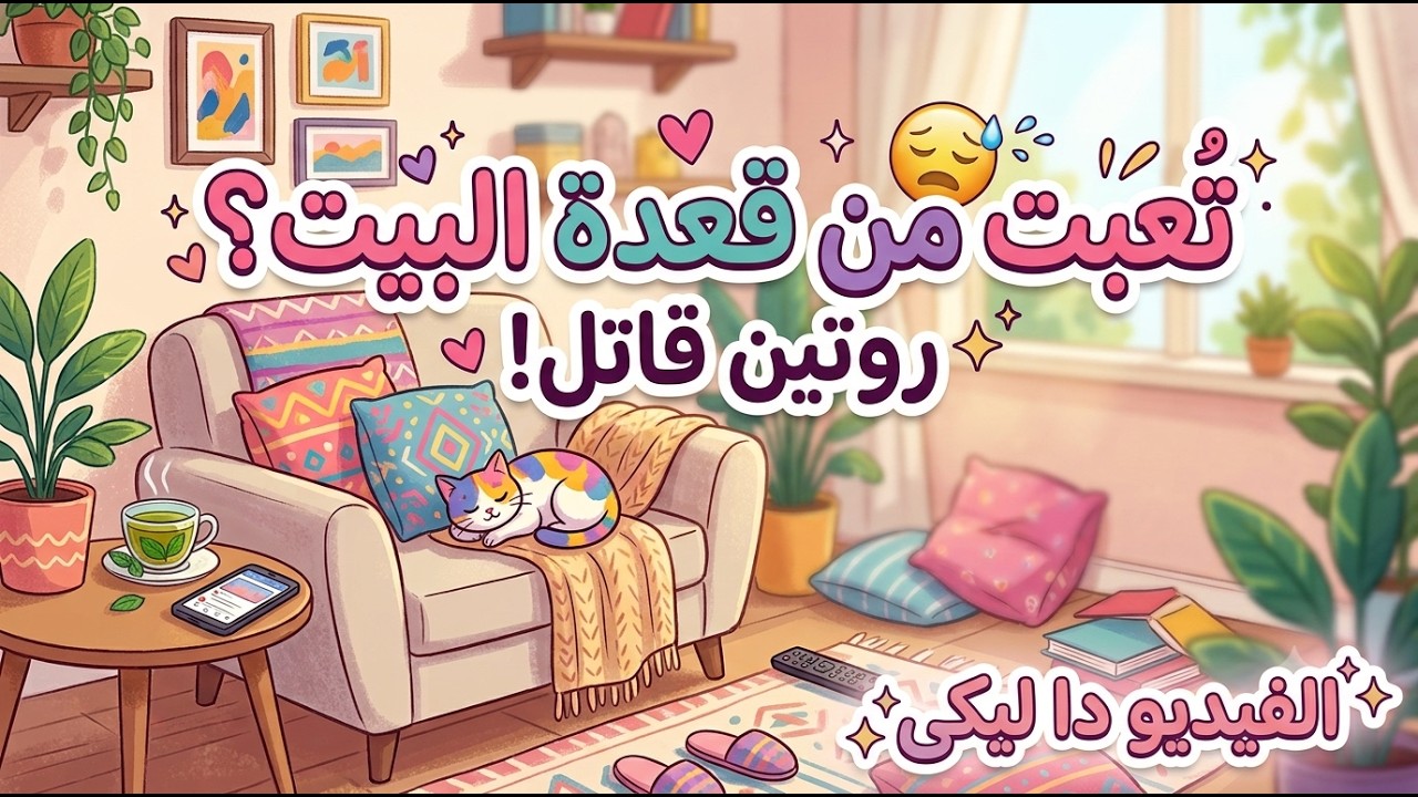 متى آخر مرة استمتعتِ ببيتك؟