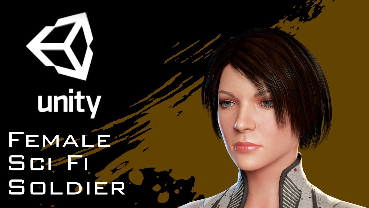 Female Sci Fi Soldier