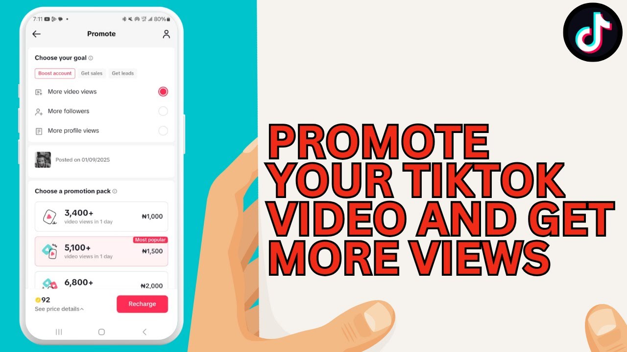 How to Promote Your Tiktok Video And Get More Views