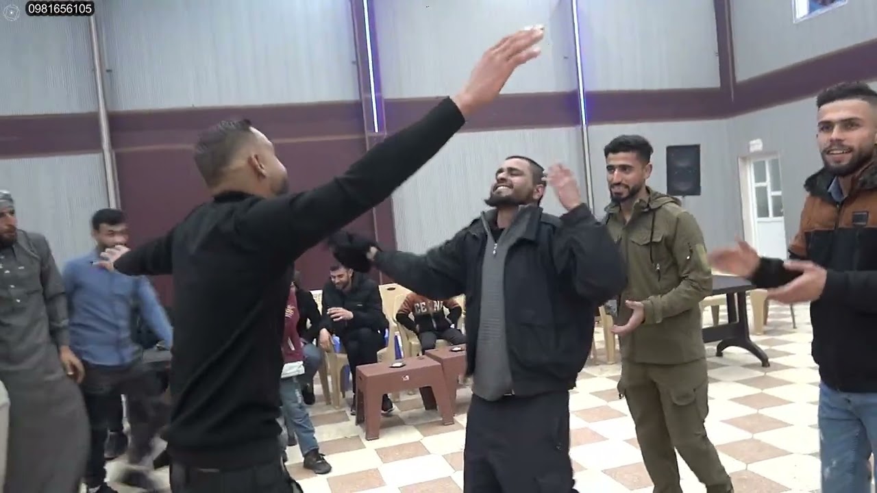 زفاف عريس الدنيا جمعة المتعب من أفراح شباب الخنافره الطيبين صالة الشهباء الفنانين سعدون ومجد