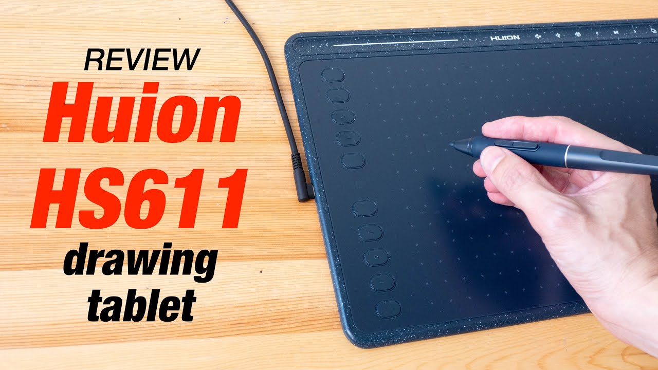 Обзор: графический планшет Huion HS611 (10 x 6 дюймов, наклон, Android)