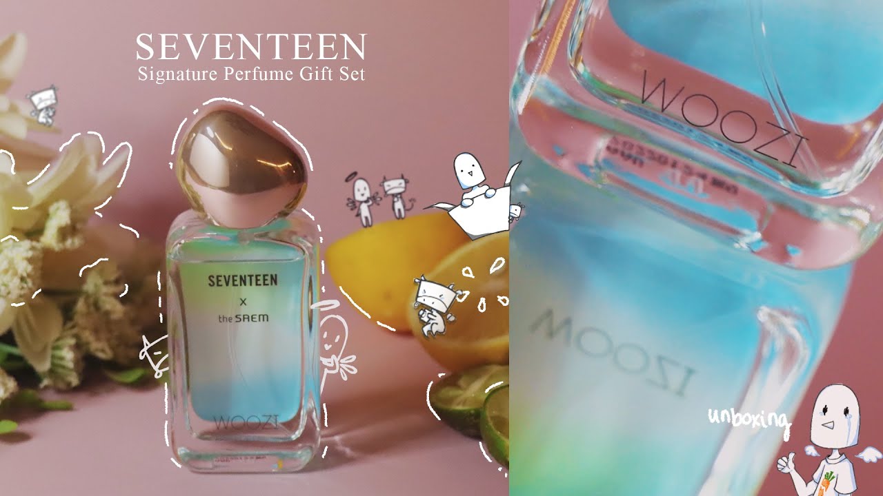 [ UNBOXING ] ON SALE! | THE SAEM X SEVENTEEN Signature Perfume | WOOZI No.8 | Pabo&Baka