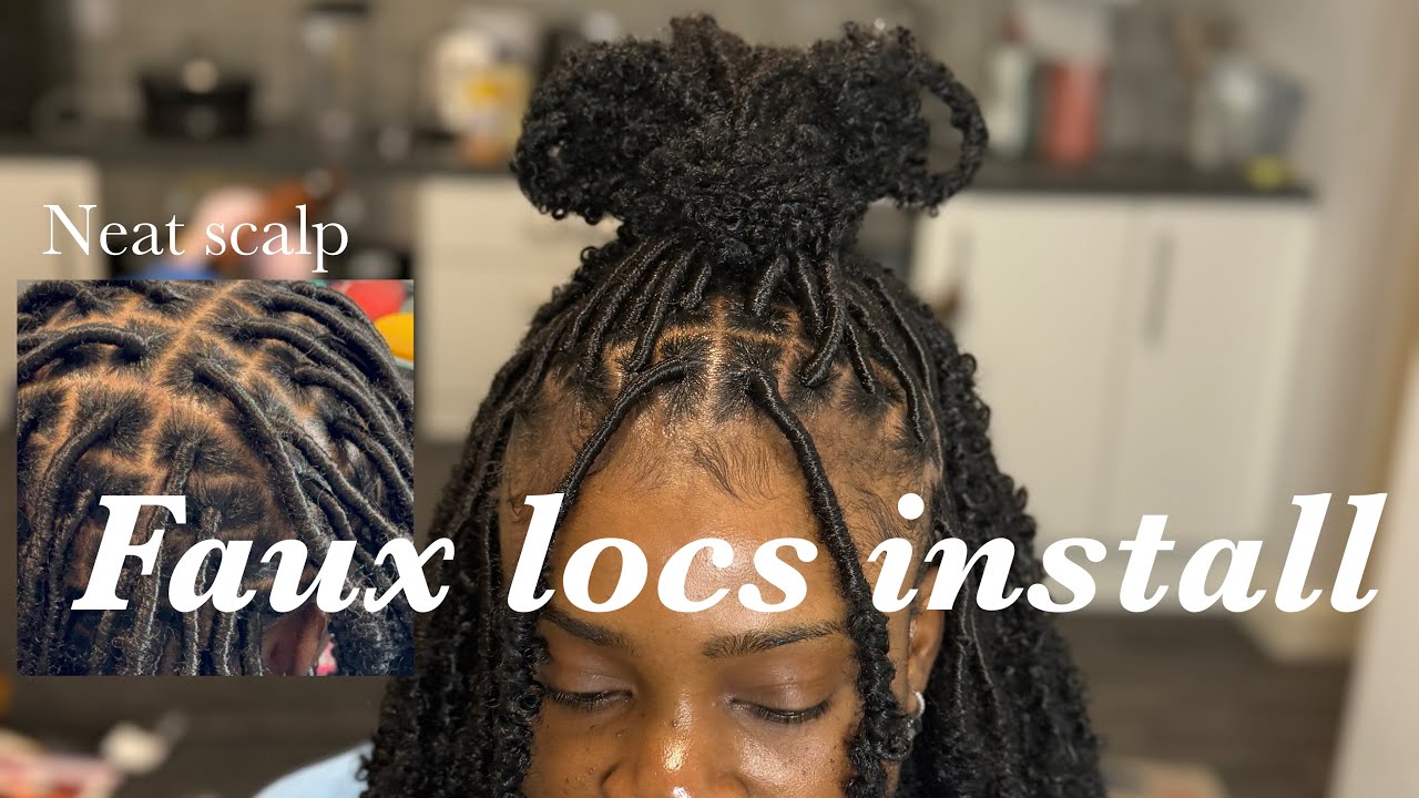 Easy faux locs installation Tutorial