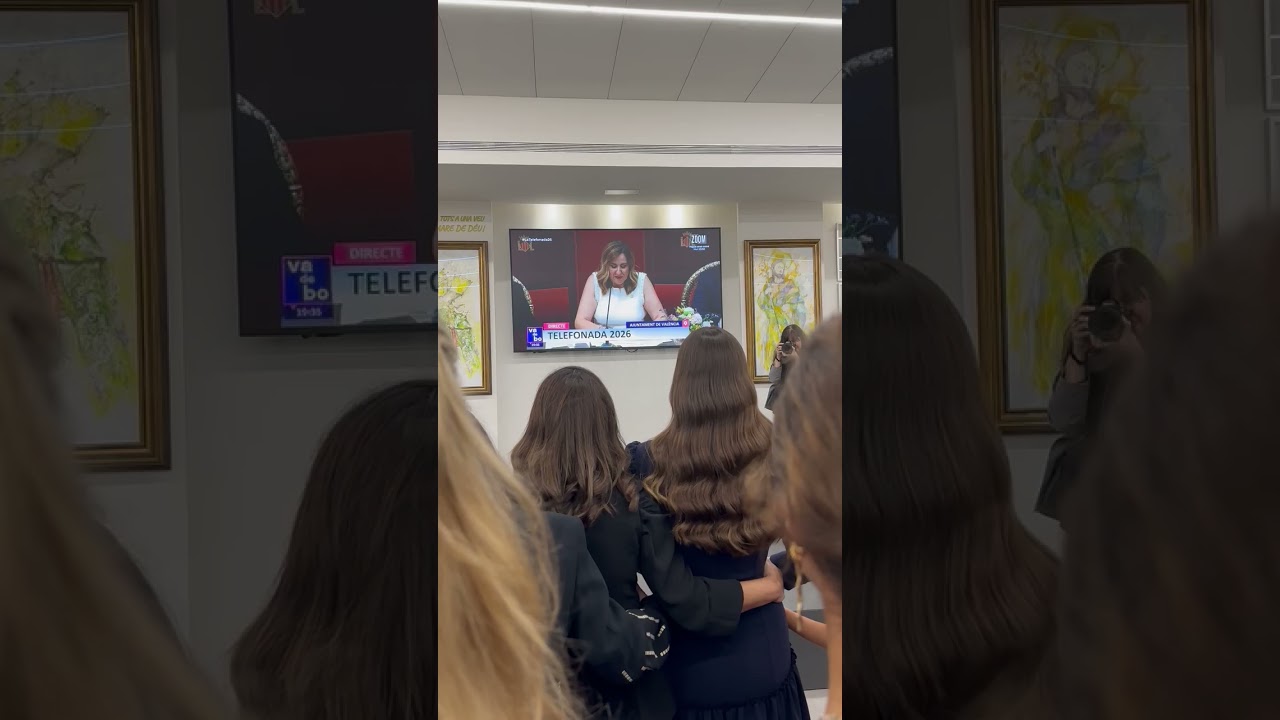 As&iacute; ha reaccionado la Fallera Mayor de Val&egrave;ncia 2026 cuando ha recibido la llamada de la alcaldesa