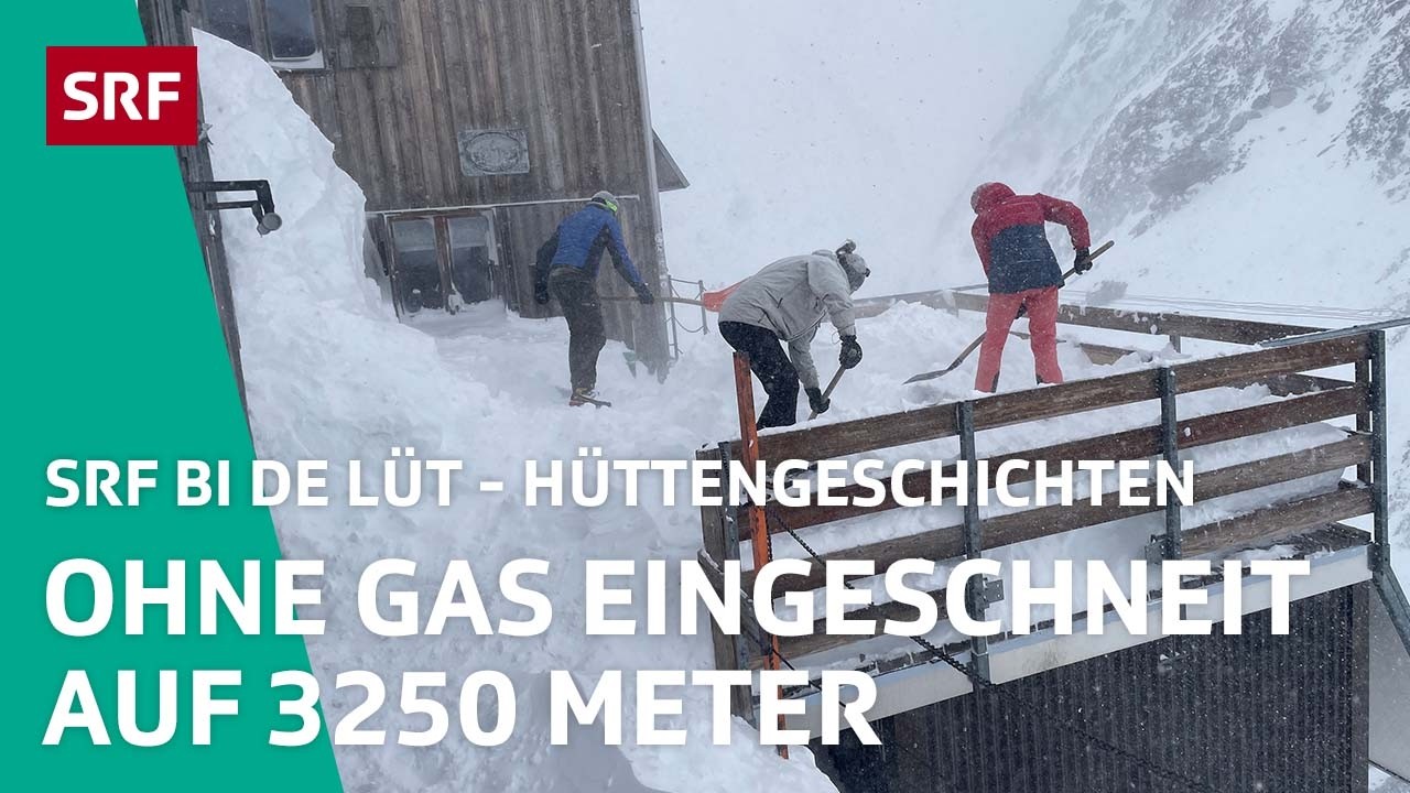 Ohne Gas eingeschneit auf 3250 m ü. M. | Winterhüttengeschichten 2025 2/5 – SRF bi de Lüt | SRF