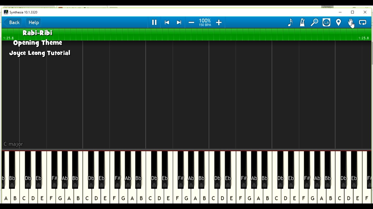 Rabi-Ribi Main Theme Tutorial - 100% & 50% speed. Free Sheets.